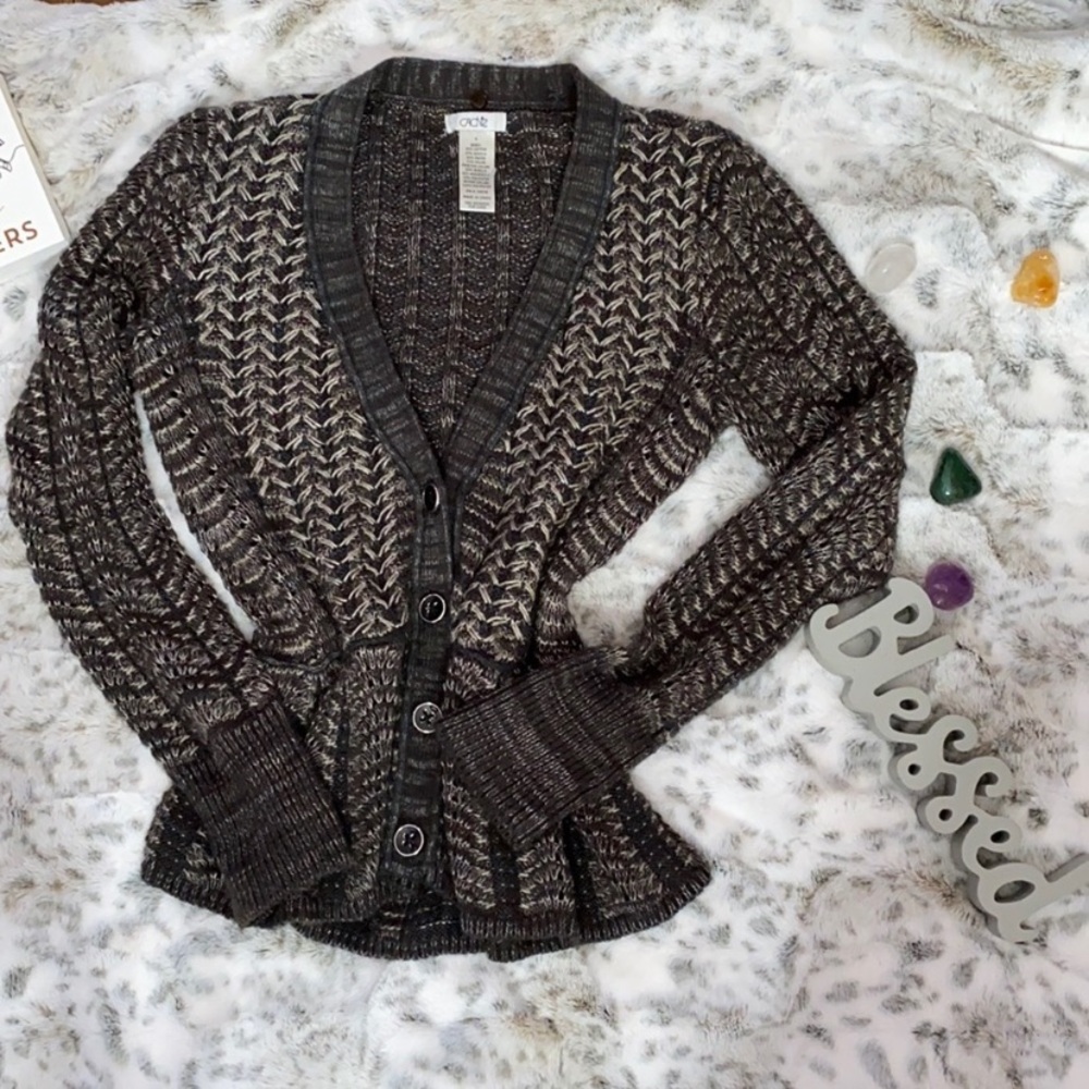 Cache’ Button Down Cardigan Sweater - image 1